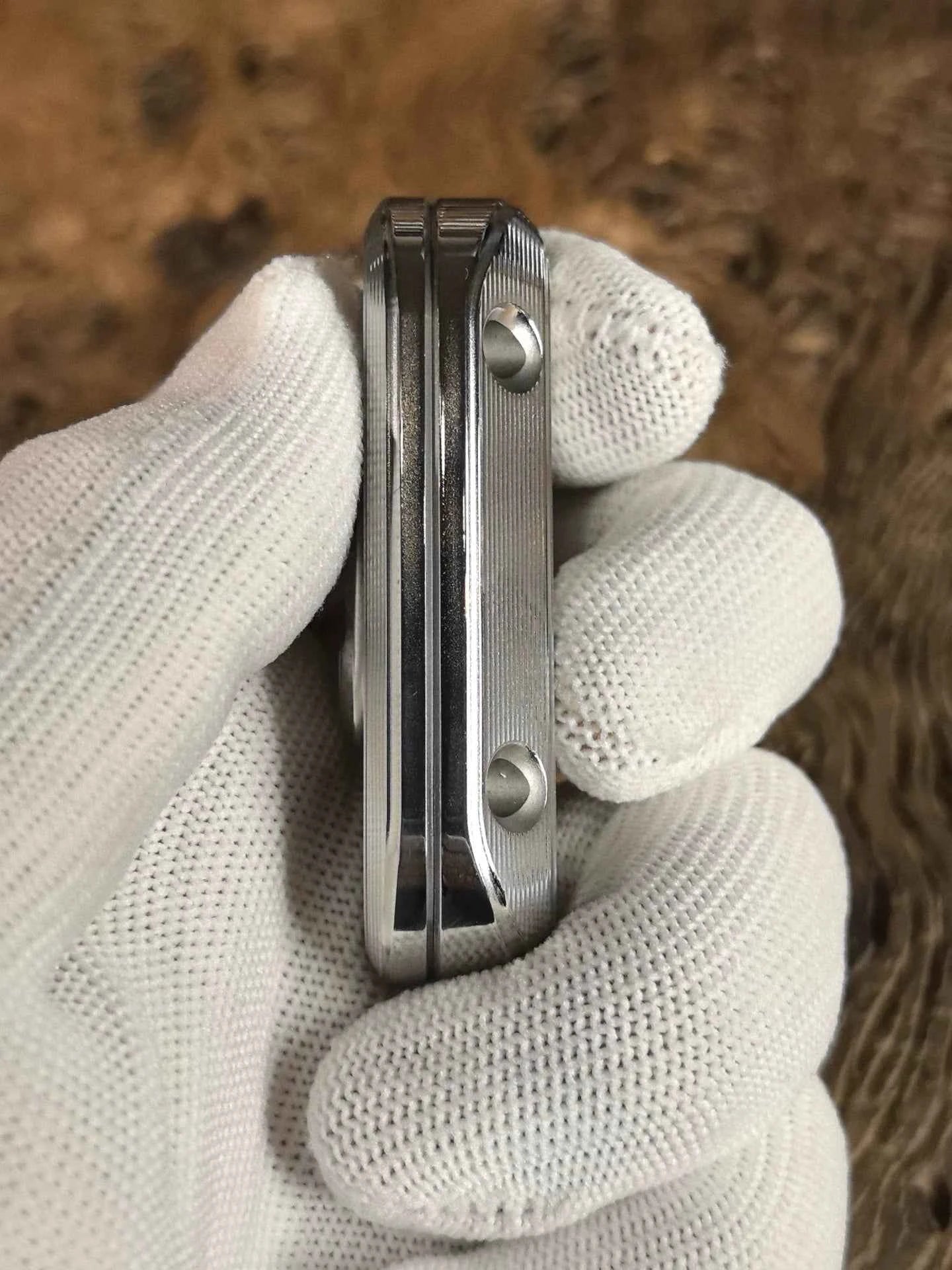 Popping Stainless Steel