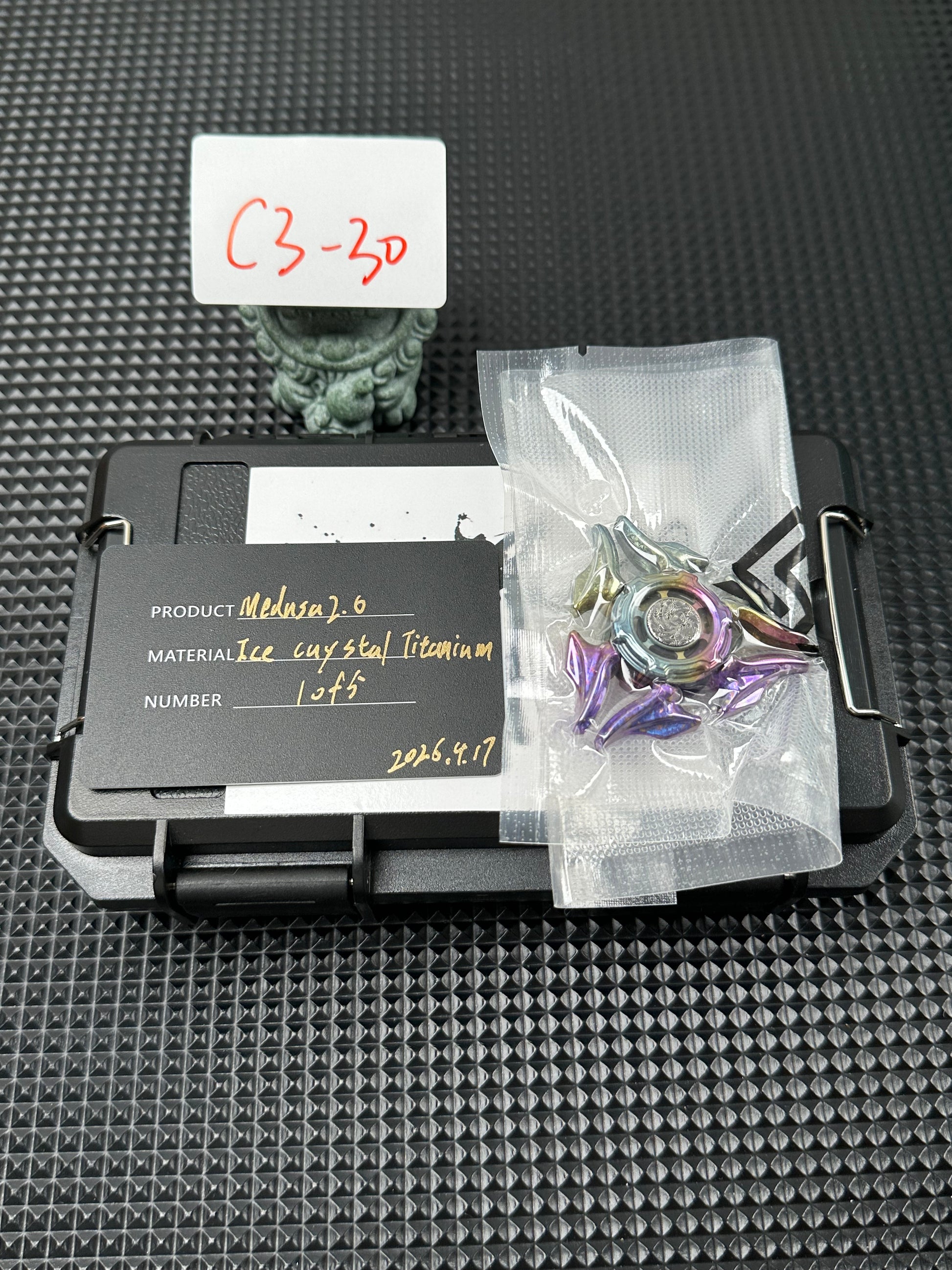 Sandblasted Medusa 2.0 Crystallized Titanium