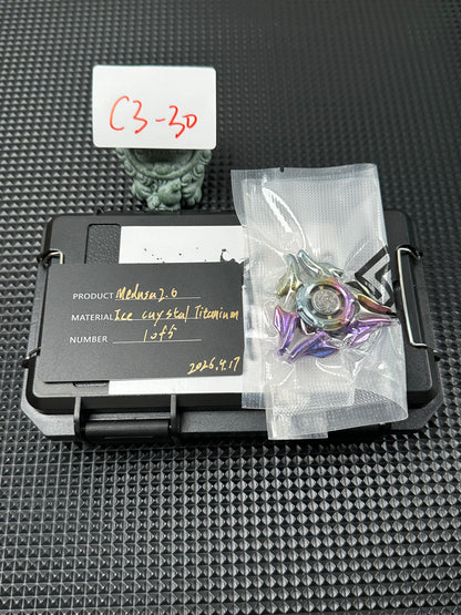 Sandblasted Medusa 2.0 Crystallized Titanium
