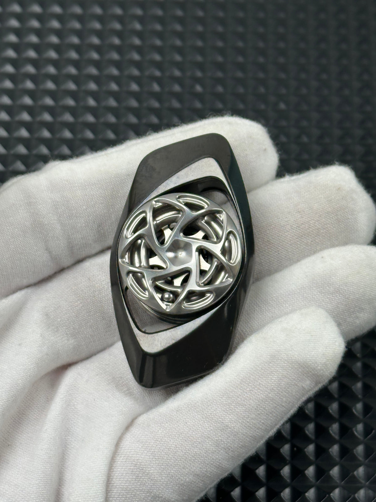 Sphere Puzzle Buckle Accessories Bearing Cap Zirconium Polished