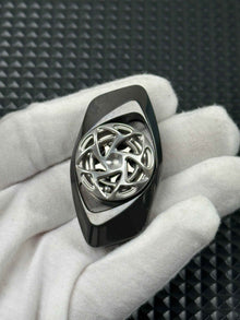 Sphere Puzzle Buckle Accessories Bearing Cap Zirconium Polished