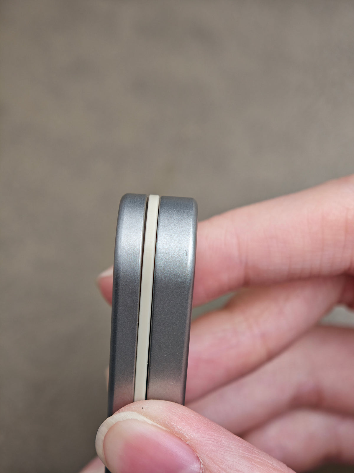 Slider Stainless Steel Blasted