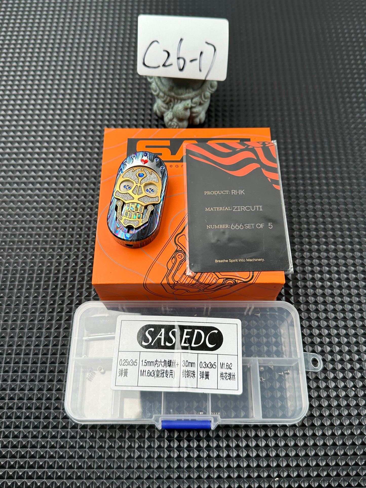 King Charles Zirconium MOP Zircuti Limited Edition