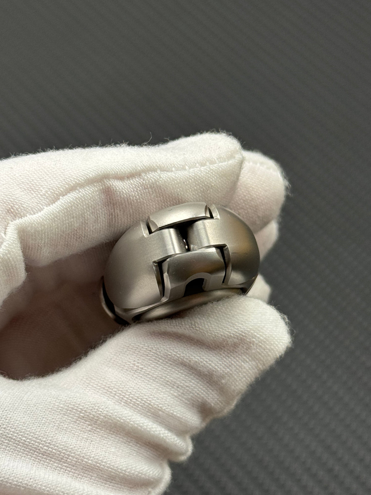 Fat Egg Stainless Steel Blasted