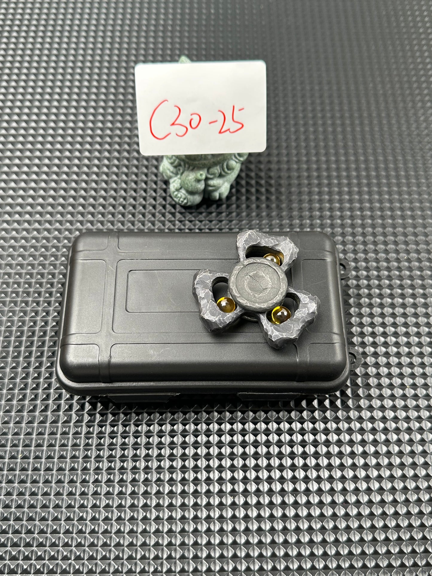 Kiva Tungsten Stone Textured