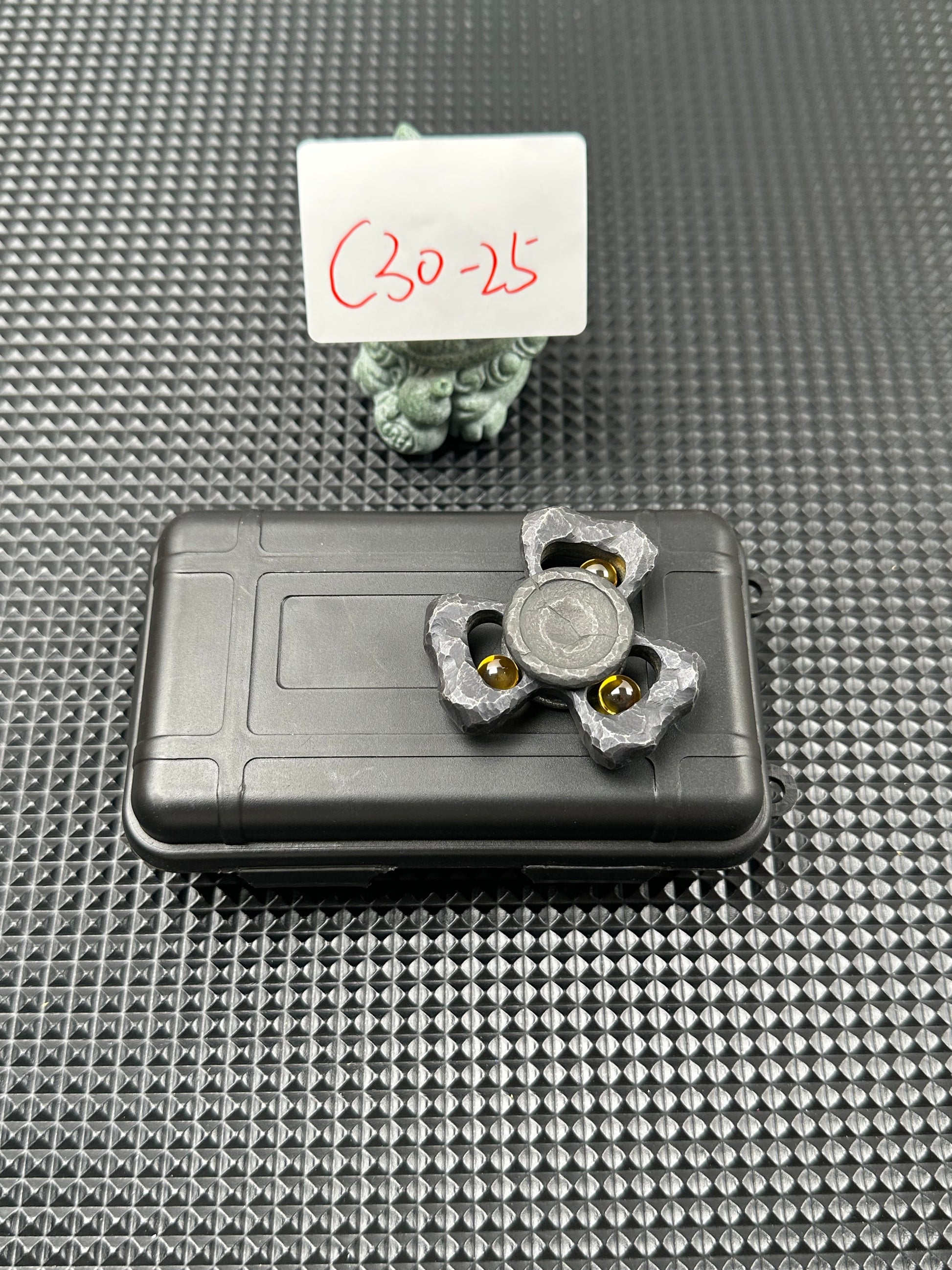 Kiva Tungsten Stone Textured