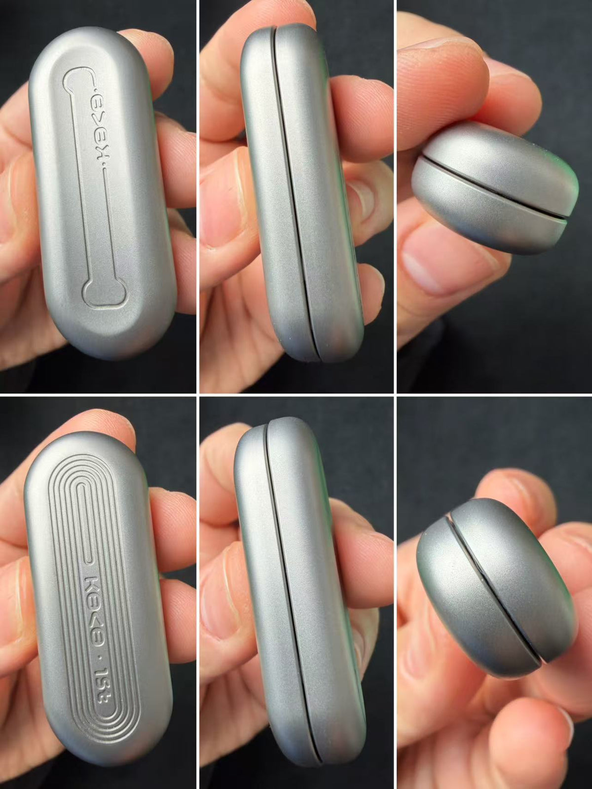 Floating Cloud Titanium Blasted