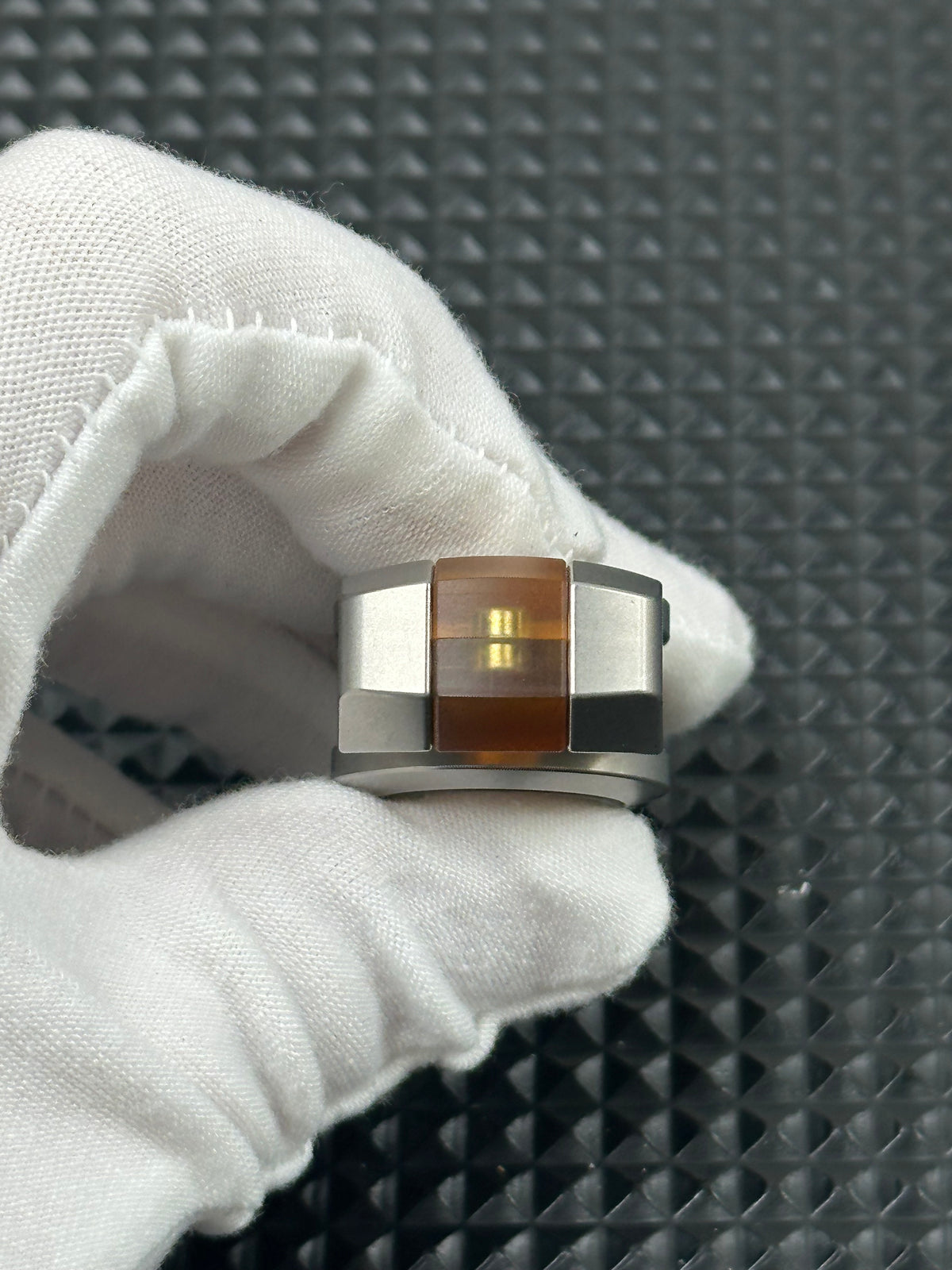 Amber Tenon Stainless Steel