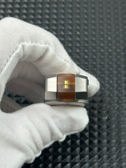 Amber Tenon Stainless Steel