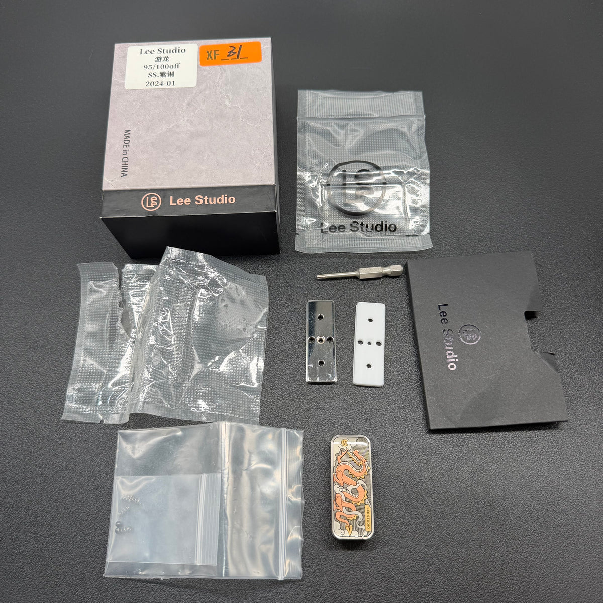 The Wandering Dragon Copper Resin-Sealed