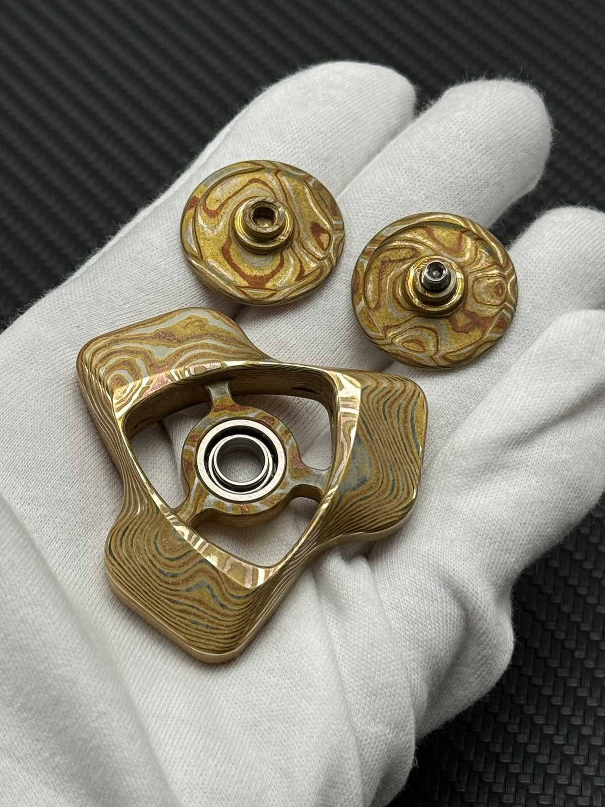 Phantom Dual Leaf Mokume