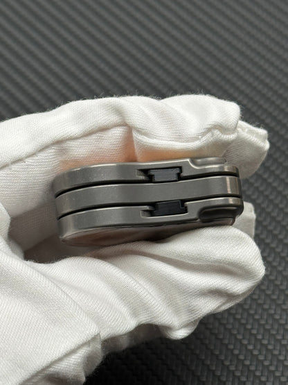 Balled Shell Stainless Steel Stonewashed Resin-Sealed
