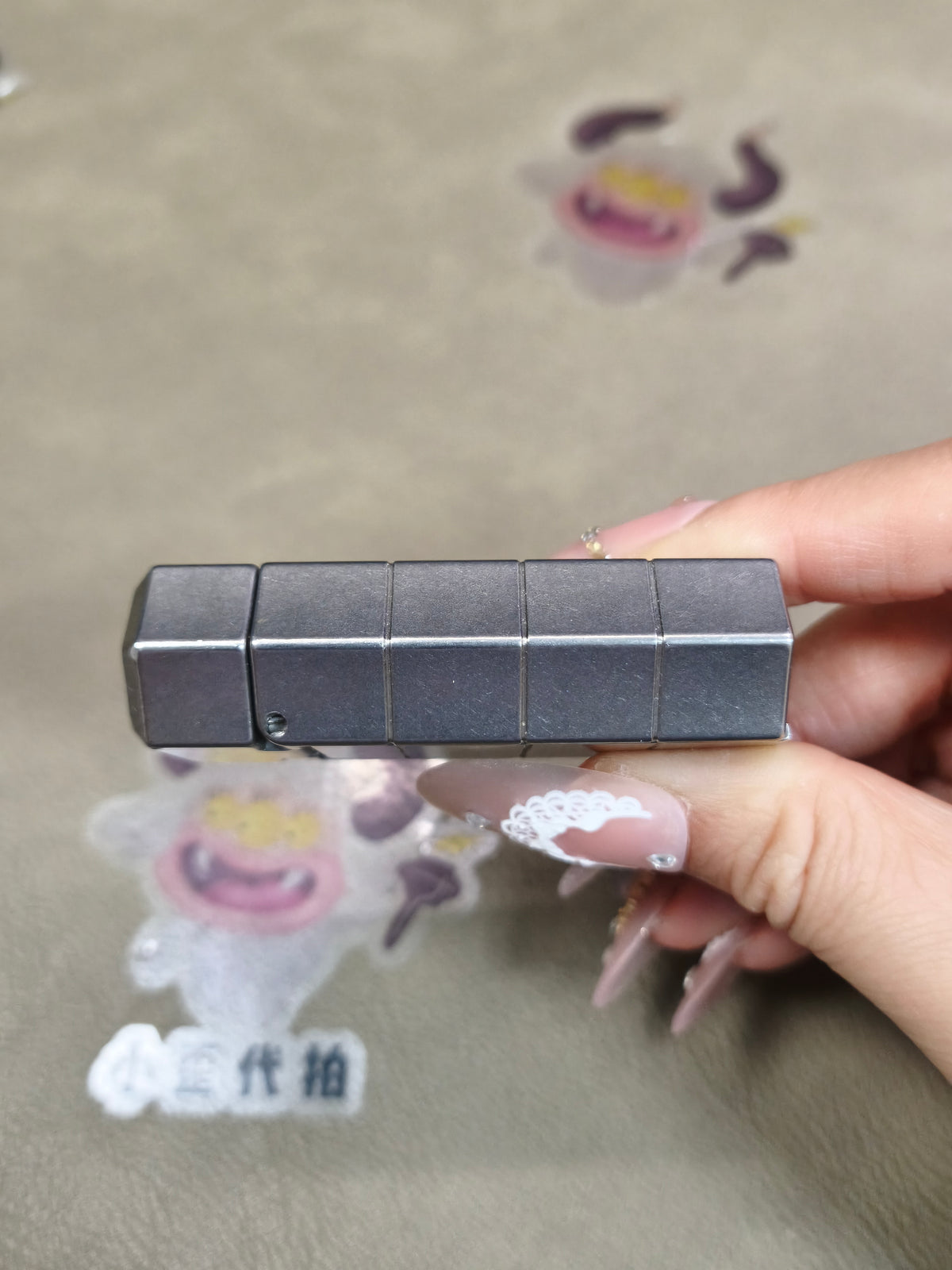Tang Case Titanium Stonewashed