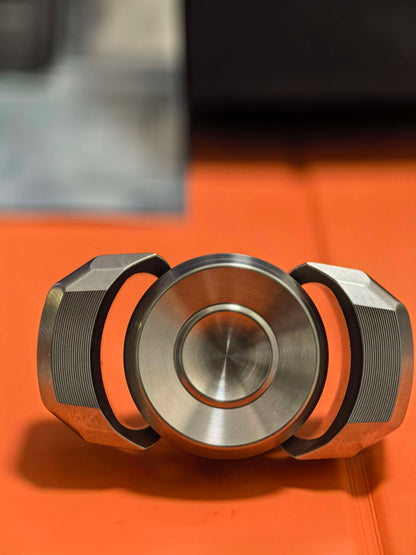 Whisper Duo Titanium Machine Finished