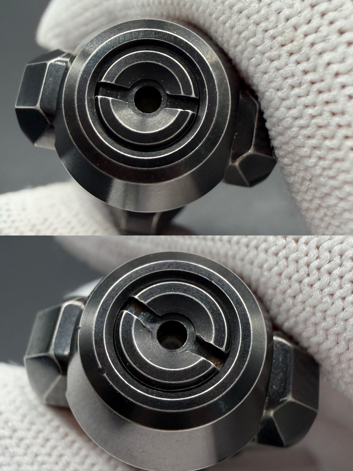 Lazer Crystalized r Stainless Steel Distressed
