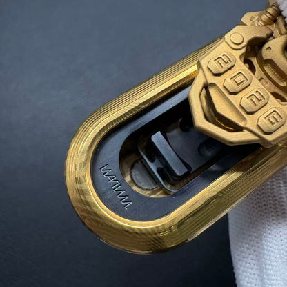 Cyber Jiaotu Damasteel Gold Plated