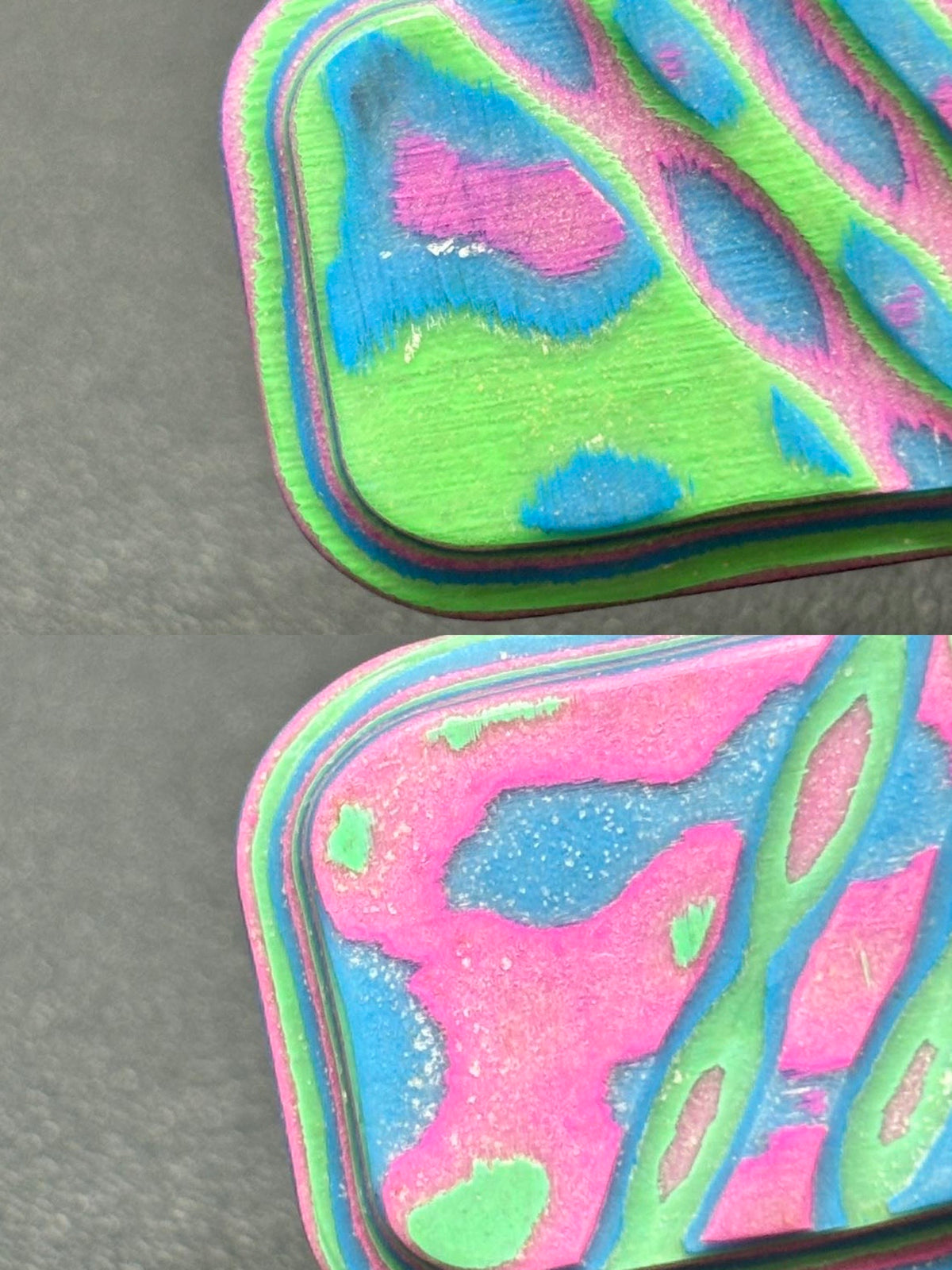 Lucky Candy Carbon Damascus