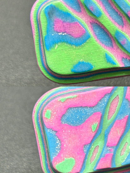 Lucky Candy Carbon Damascus