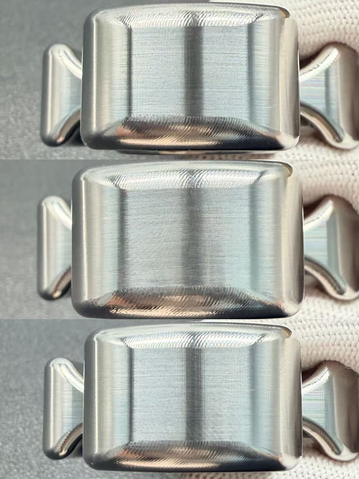 Three-Leaf Horizon Stainless Steel