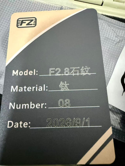 F2.8 Titanium Stone Textured Limited 16