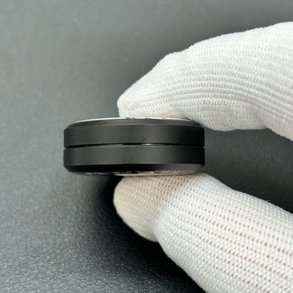 Groove Stainless Steel Resin-Sealed