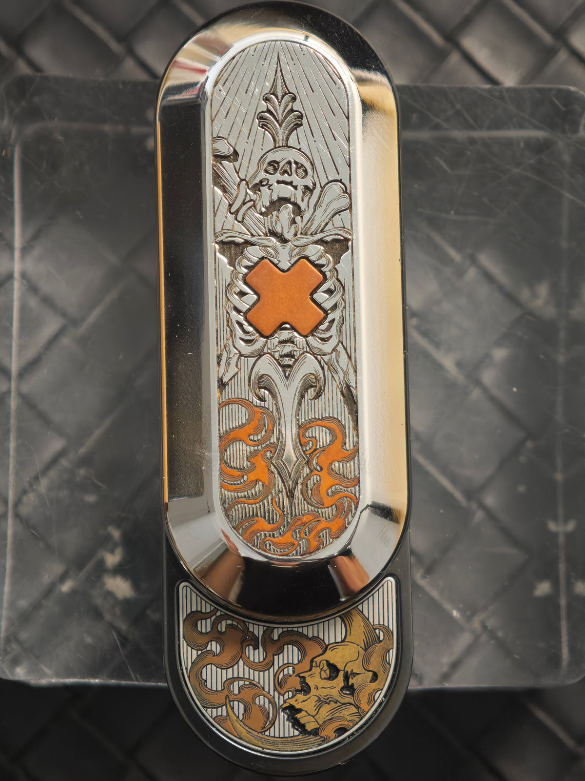 Axis Stainless Steel Engraved