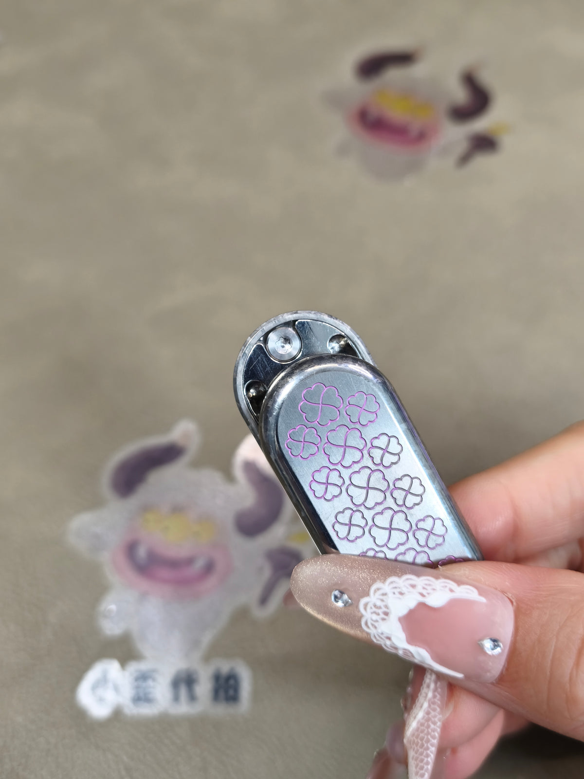 Top B Valentines Crystallized Titanium