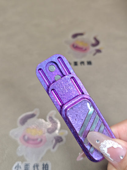 Lucky Candy Crystallized Titanium Resin-Sealed