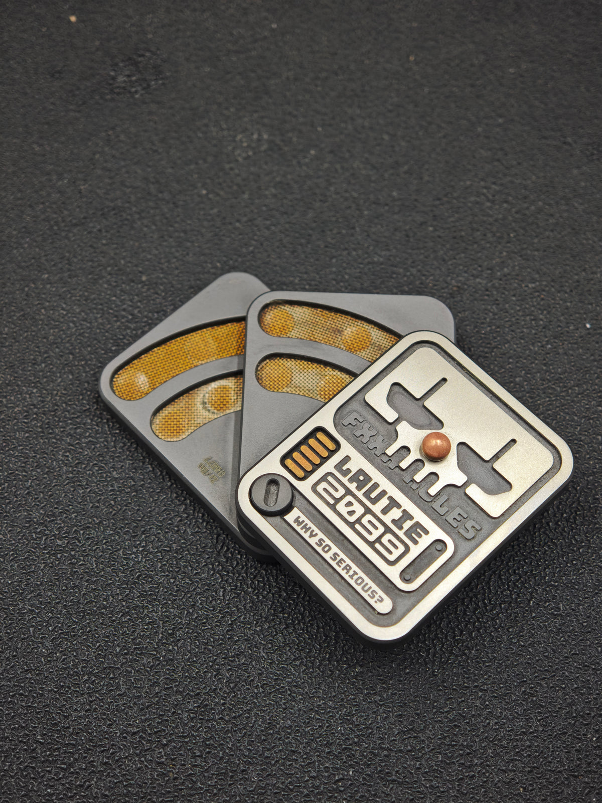 AAA Push Card Zirconium