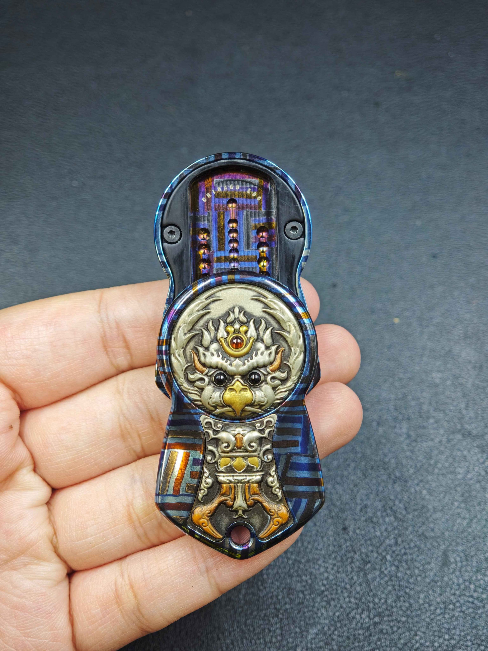 Demon Subduing Toga Tangcao Pattern Zircuti