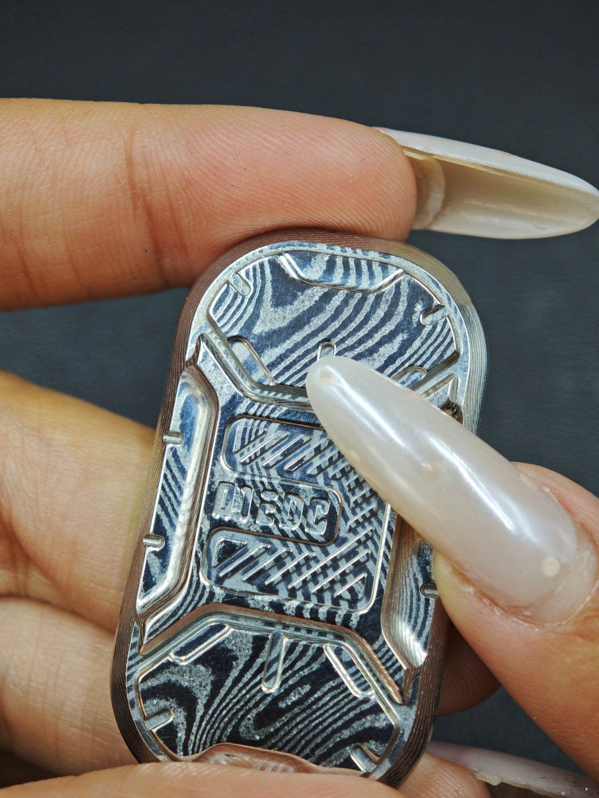 No.8 Shell Damasteel