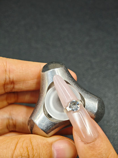 Wave Stainless Steel Stonewashed