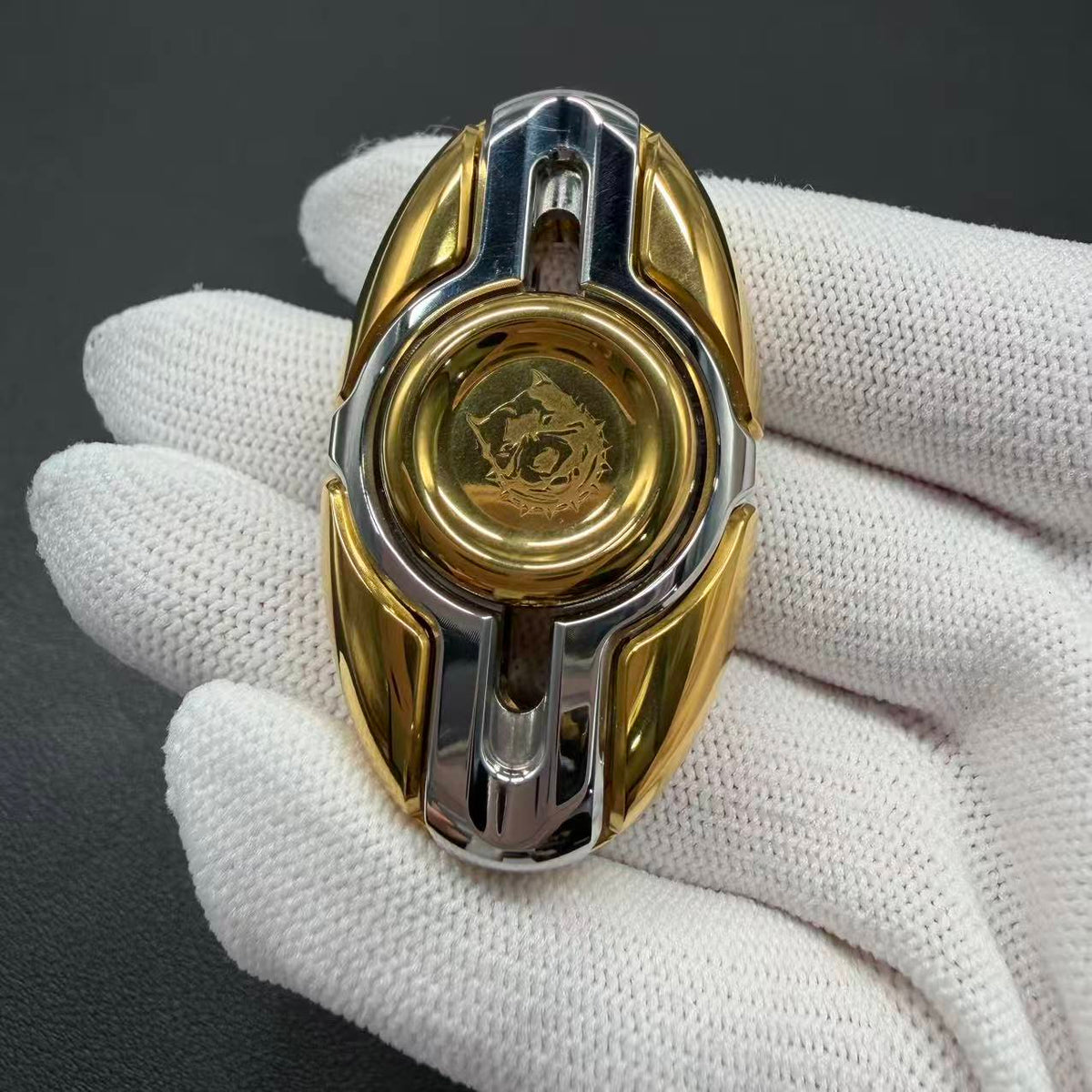 Fat Egg Stainless Steel Gold Plated