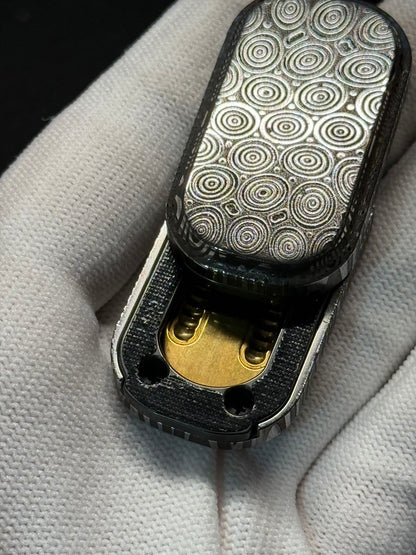 No.11 Shell Stainless Steel Engraved Polished