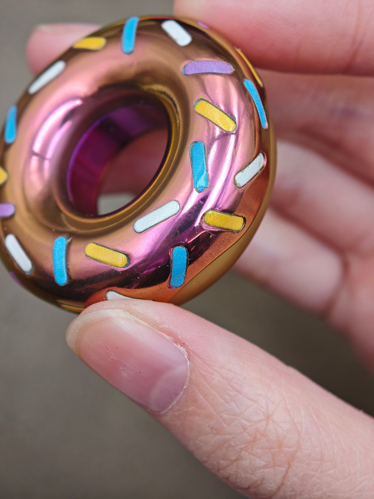 MINI Donut Titanium Anodized