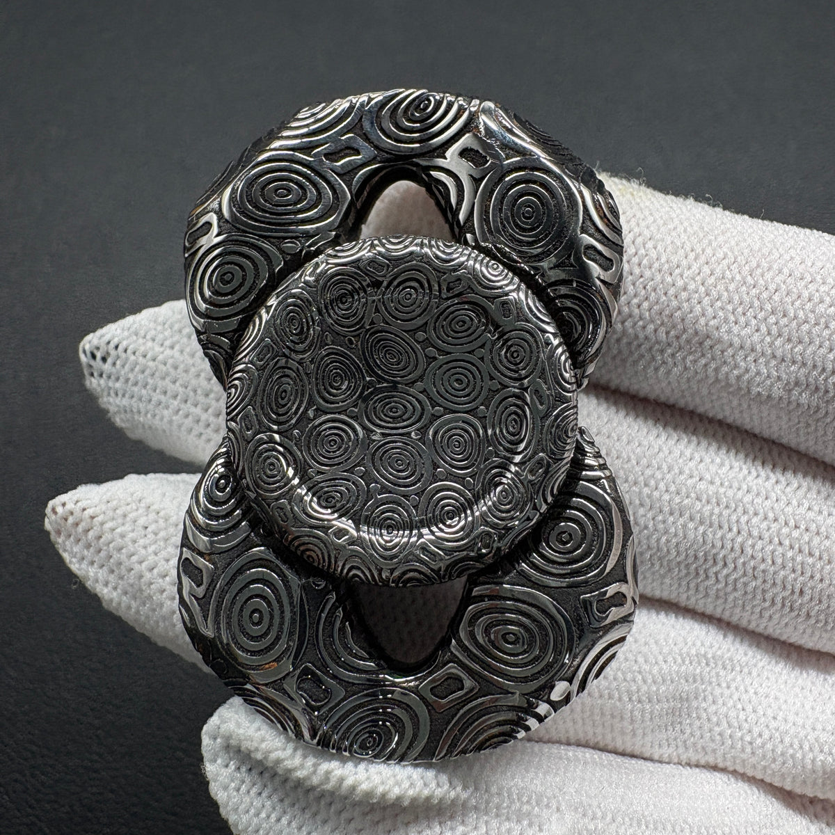 Zekk Damasteel Etched
