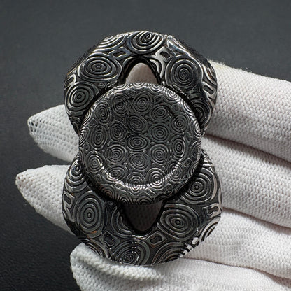 Zekk Damasteel Etched