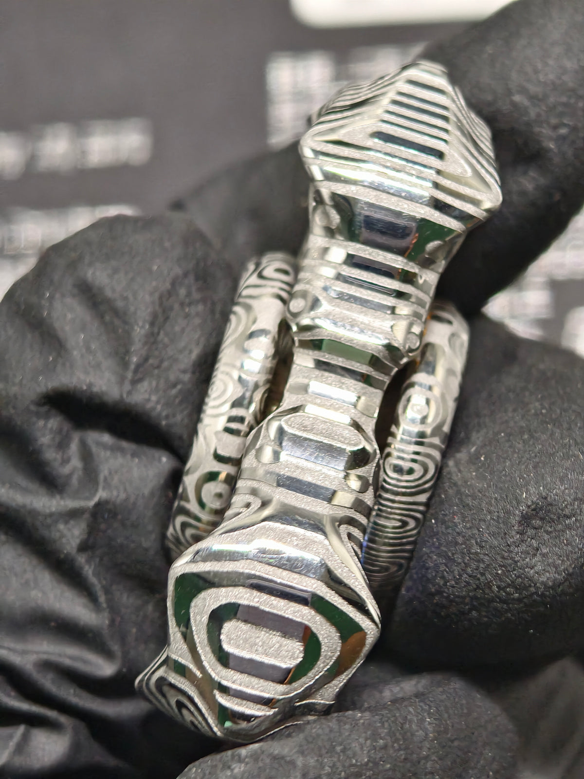 Thorns And Fog Damasteel