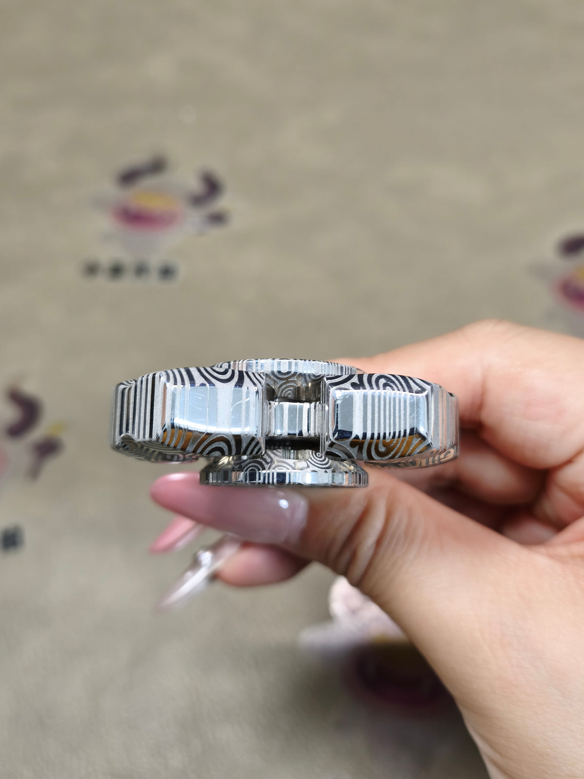 Explorer Damasteel Etched