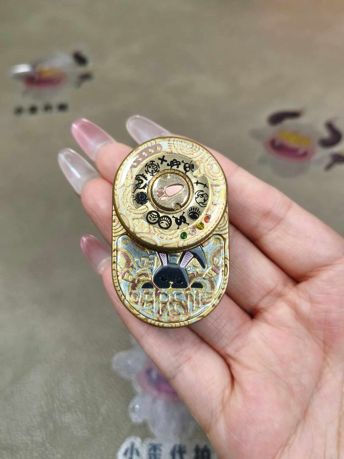 MIX Mokume Resin-Sealed