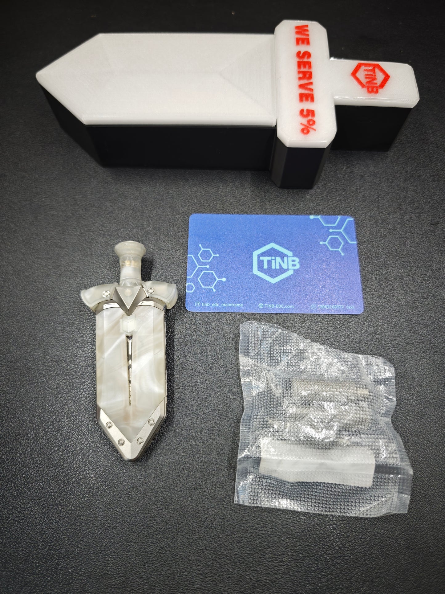Ghost Lantern Lake Sword G10 MOP