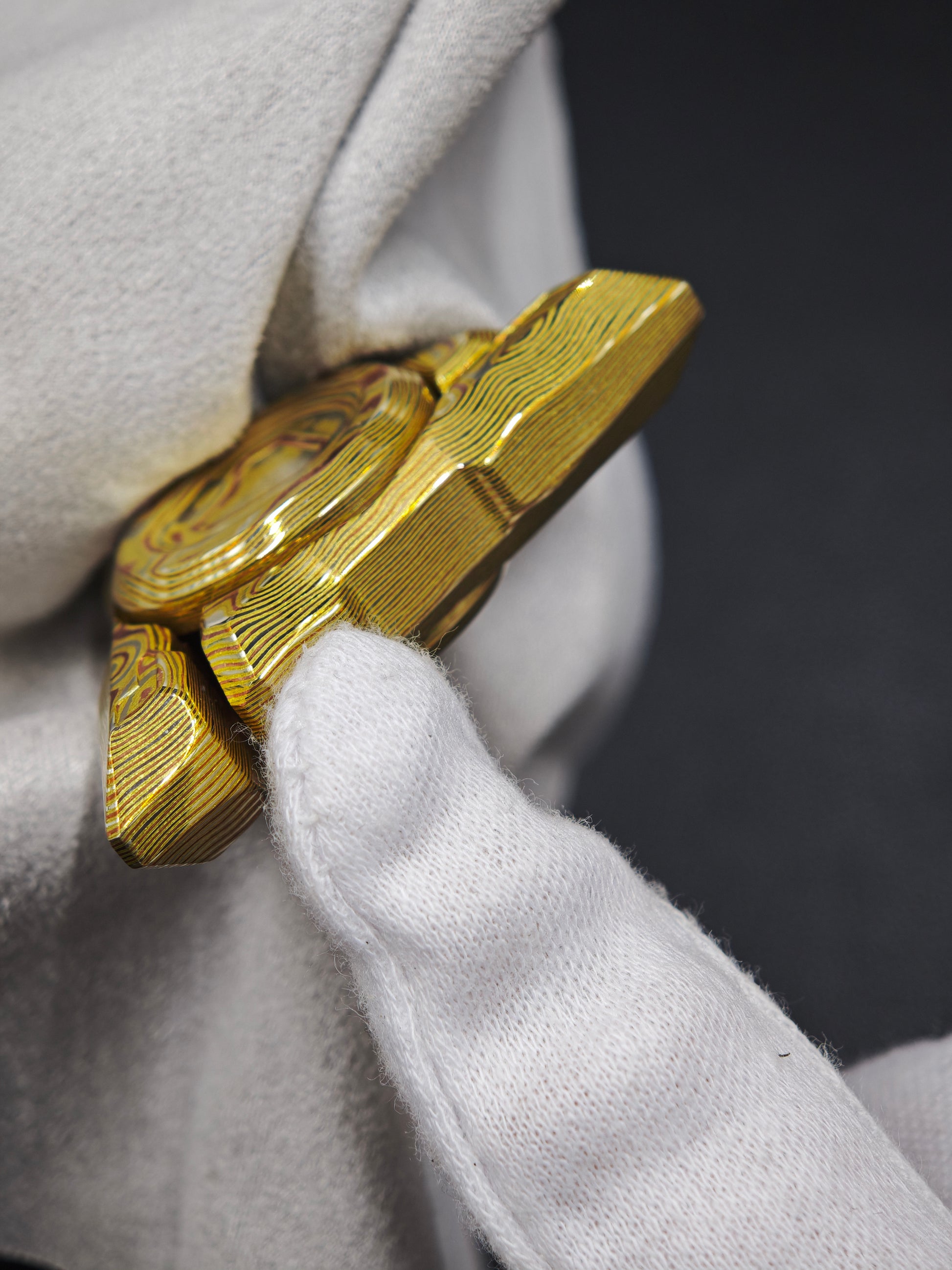 Tri Body Copper Mokume Limited Edition