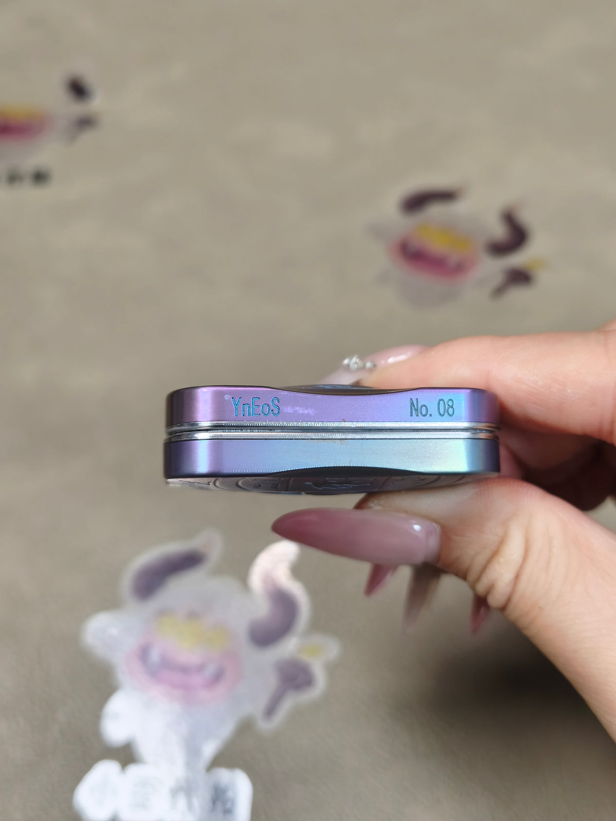 Eye Of Horus Titanium Anodized