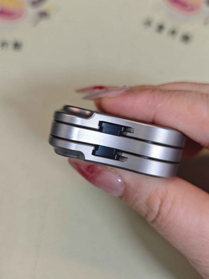 Western Cowboy Titanium Engraved