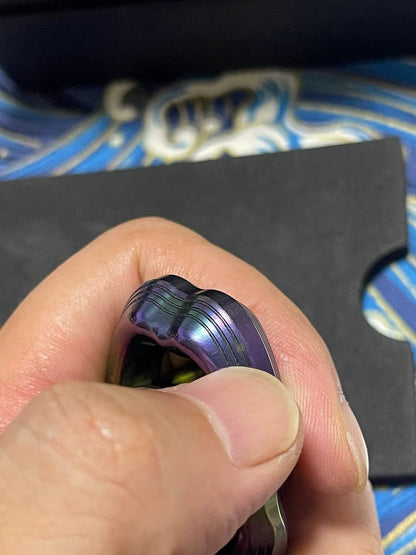 Obsidian Crystalized Tungsten