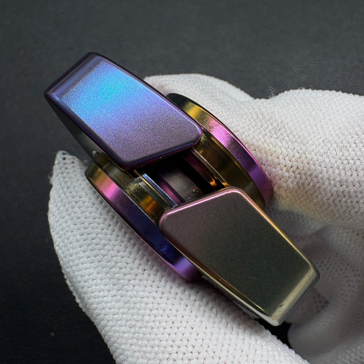 Spinner Zirconium Oil Slick