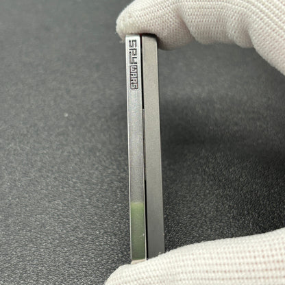Choc Stainless Steel Color-Anodized Stone Textured Engraved