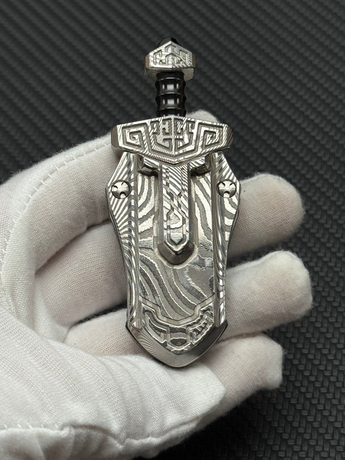 Taia Sword Damasteel