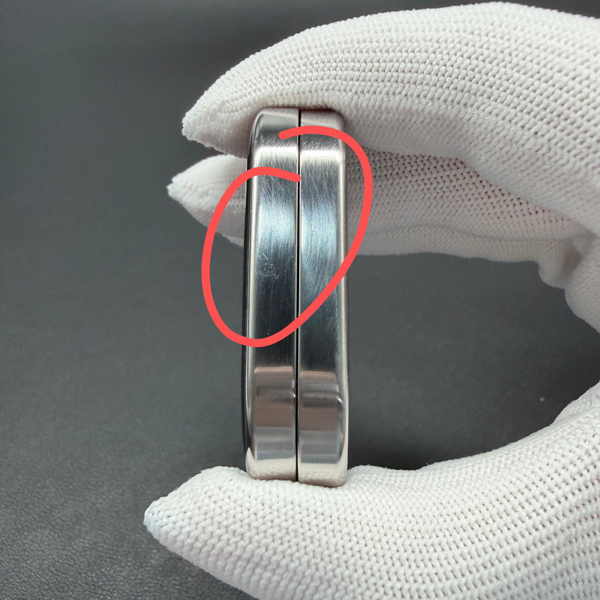 Cowboy Titanium Resin-Sealed Polished