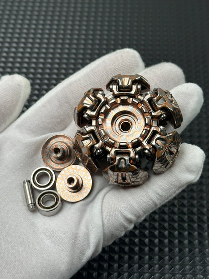 Ancient Iron Shell Opening Superconductor